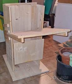 SEGGIOLONE PER CANI CON MEGAESOFAGO (PESO 30 KG)