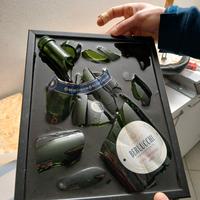 Quadro con Bottiglia Berlucchi - Pezzo unico