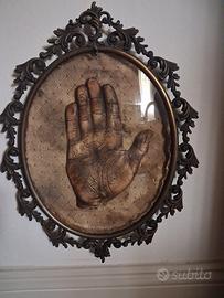 Raro Quadro Esoterico 3D – Mano da Chiromanzia