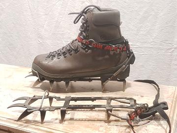 Scarponi "SCARPA" Asolo Tg45 Alpinismo neve ghiacc