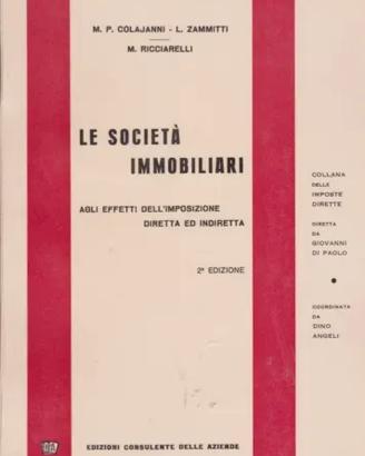 Le società immobiliari Milano 1963