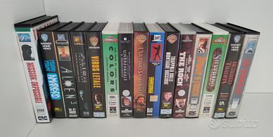 Lotto 15 Vhs Videocassette Varie Azione Buone