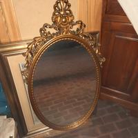 due specchi antichi,uno con piu di 100 anni