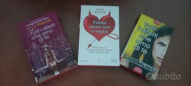 Romanzi  Anna Premoli set 3 libri