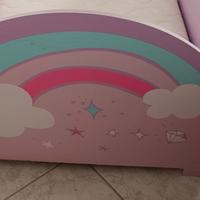 Lettino bambina con materasso ortopedico 