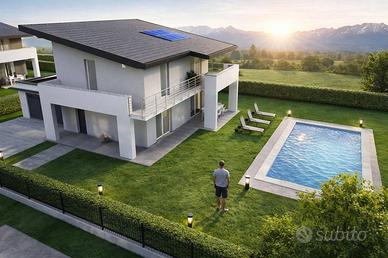 Villa di 161 m² con 4 locali e box auto doppio a O