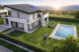 Villa di 161 m² con 4 locali e box auto doppio a O