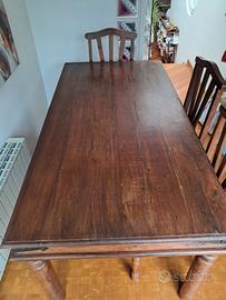 Tavolo + 8  sedie - Tisch + 8 Stühle