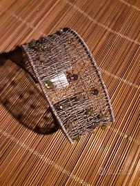 Bracciale Arg.925 +Pietre Dure Anni'90