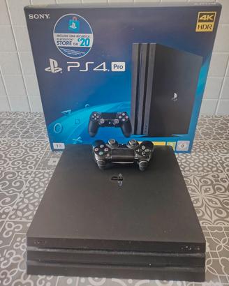 PS4 PRO(1TB)+6 giochi 
