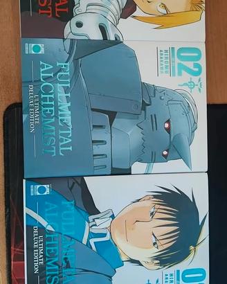 Fullmetal Alchemist manga Arakawa vol 1-6