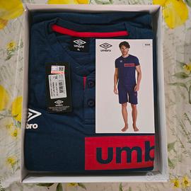 1 PIGIAMA UOMO E.C. UMBRO T. XL BLU
