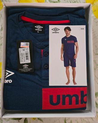 1 PIGIAMA UOMO E.C. UMBRO T. XL BLU