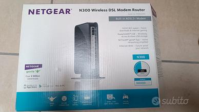 Modem NETGEAR N300 Wireless DSL Modem Router
