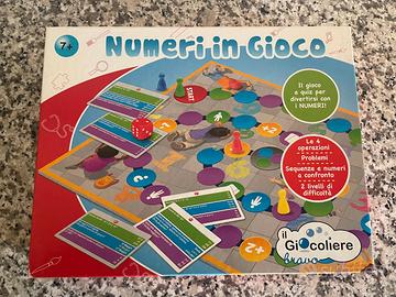 Gioco da tavolo educativo: Numeri in gioco 7 anni+