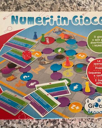 Gioco da tavolo educativo: Numeri in gioco 7 anni+