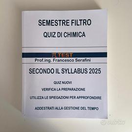 Quiz di Chimica per il Semestre Filtro 