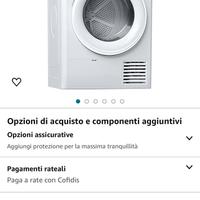 Whirlpool Asciugatrice a pompa di calore, 8kg A+.