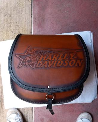 Borsa laterale sinistra Harley Davidson 883 