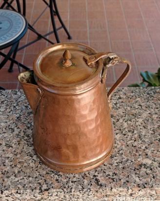 ANTICA CAFFETTIERA IN RAME