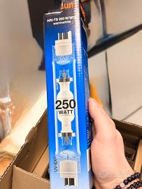 Stock 8 lampade Radium HRI‑TS 250W/WDL UV‑EX nuove