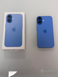 IPhone 16 128 GB blu ultramarine