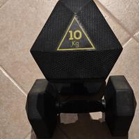 Manubrio Hex Dumbbell.  Esagonale 