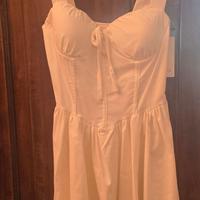 Vestitino donna Bianco TG unica