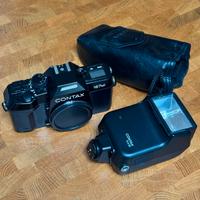 Contax 167mt reflex camera flash