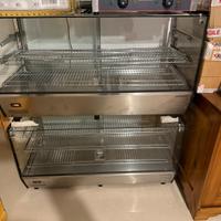 vetrina riscaldata da banco