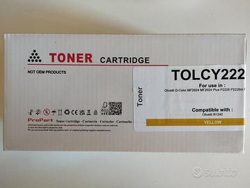 Toner Giallo Compatibile Olivetti D-Color MF2624+