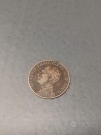 2 Cent 1910 Vittorio Emanuele III Italia su Prora