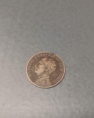 2 Cent 1910 Vittorio Emanuele III Italia su Prora