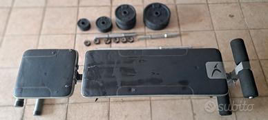 Kit manubri 50kg + panca