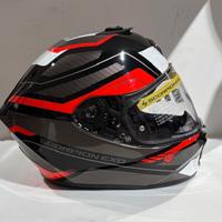 Casco Scorpion Exo-391 LEO Black/White/Red