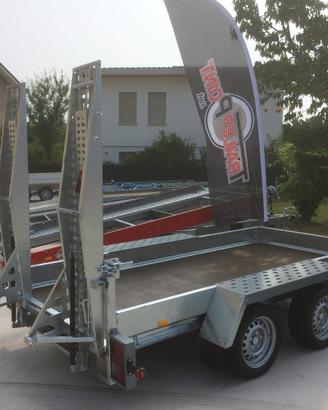 Rimorchio Edilizia Cantieri escavatore