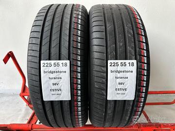 2 gomme 225 55 18 BRIDGESTONE