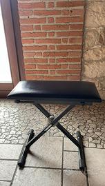 Sgabello per pianoforte regolabile – come nuovo