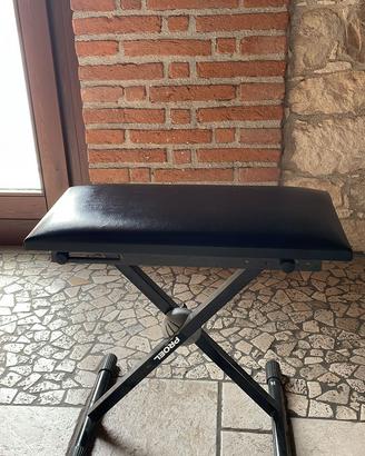 Sgabello per pianoforte regolabile – come nuovo