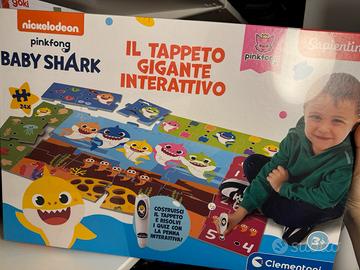 Tappeto gigante interattivo shark clementoni