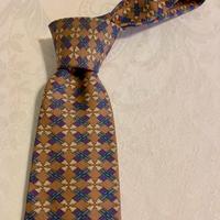 Cravatta Hermes in pura seta