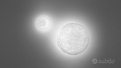 Lampada Artemide Meteorite parete/soffitto