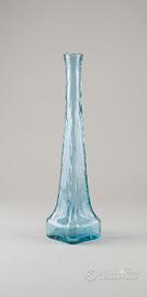 VASO ALTO IN VETRO AZZURRINO ALTO 4242 cm