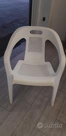 Sedie in resina da giardino 