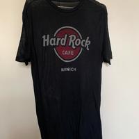 T-shirt nera Hard-Rock Cafè Munich