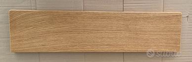 mensola di legno rovere 