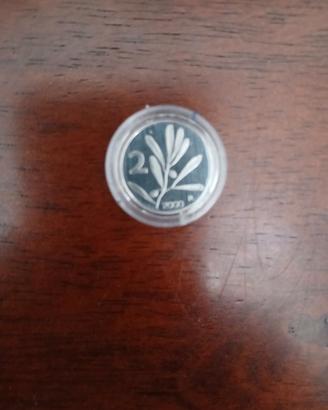 Moneta 2 Lire Anno 2000 - PROOF