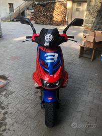 Scooter Aprilia Sr 50 spiderman