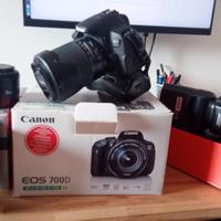 Kit fotografico Canon 700D