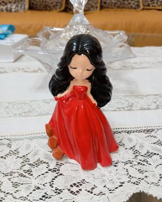 Damina in ceramica con confezione